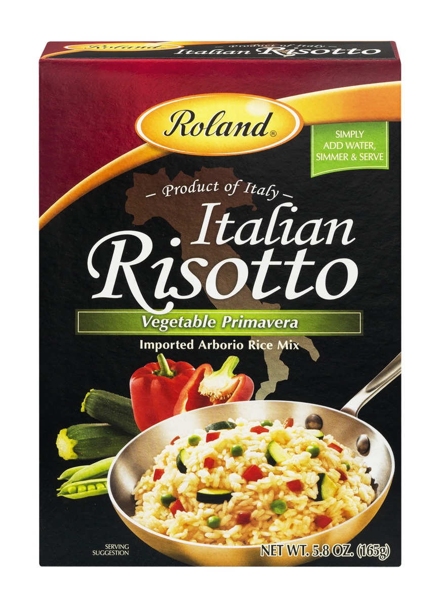 slide 1 of 1, Roland Risotto- Vegetable Primavera, 5.8 oz