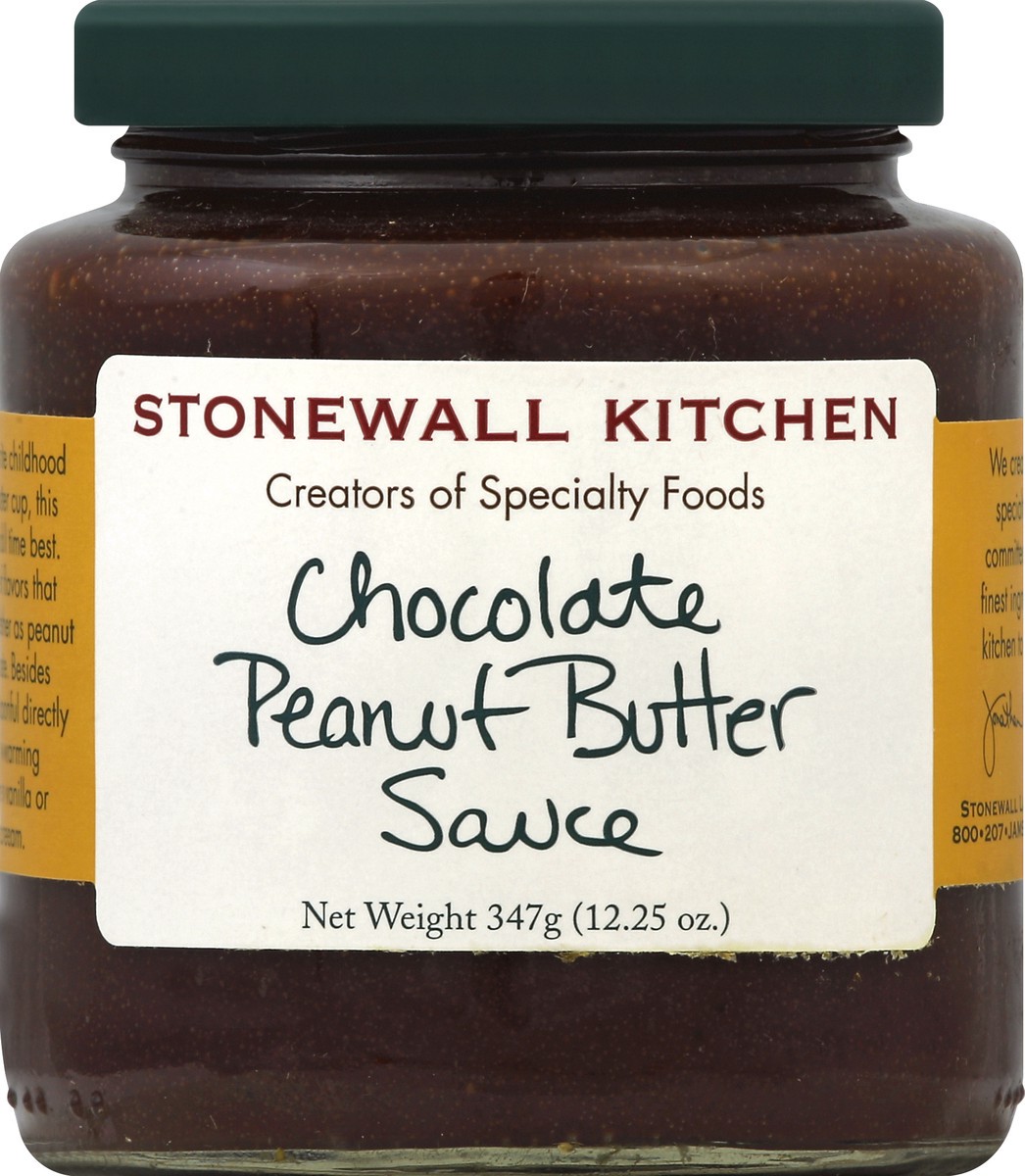 slide 12 of 14, Stonewall Kitchen Chocolate Peanut Butter Sauce 347 gr, 347 g