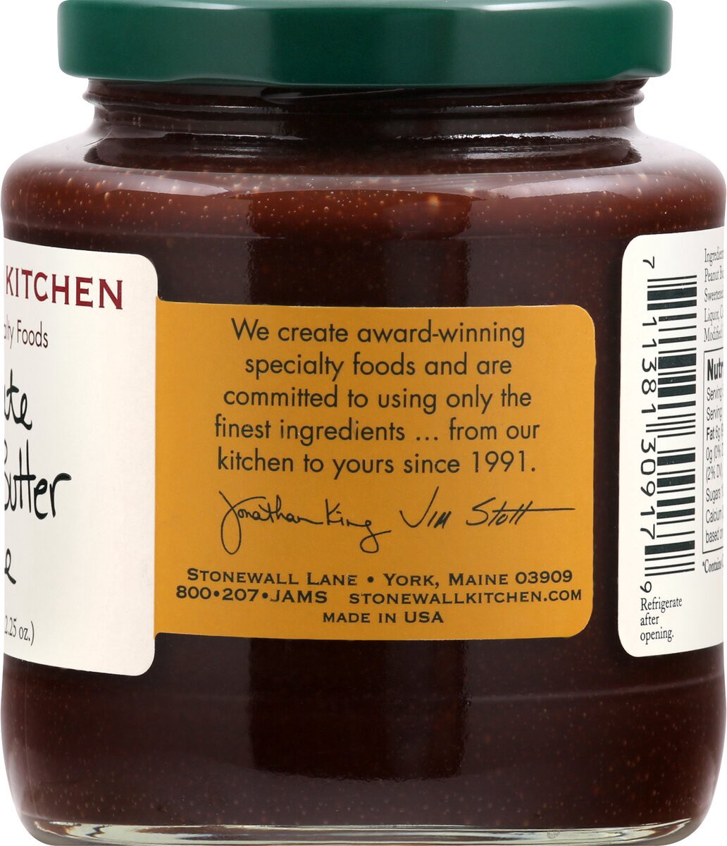 slide 2 of 14, Stonewall Kitchen Chocolate Peanut Butter Sauce 347 gr, 347 g