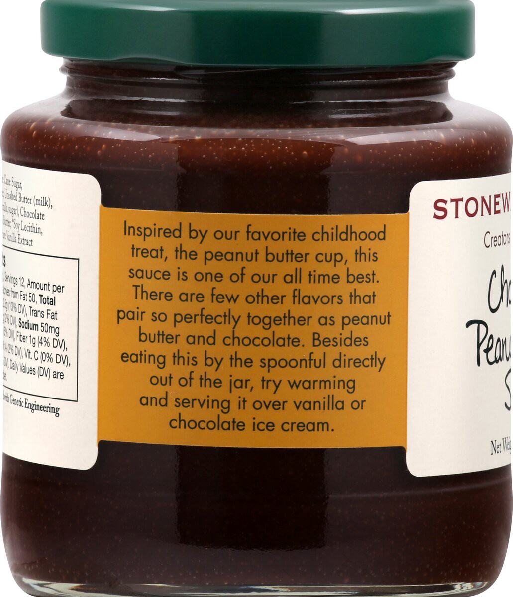 slide 5 of 14, Stonewall Kitchen Chocolate Peanut Butter Sauce 347 gr, 347 g