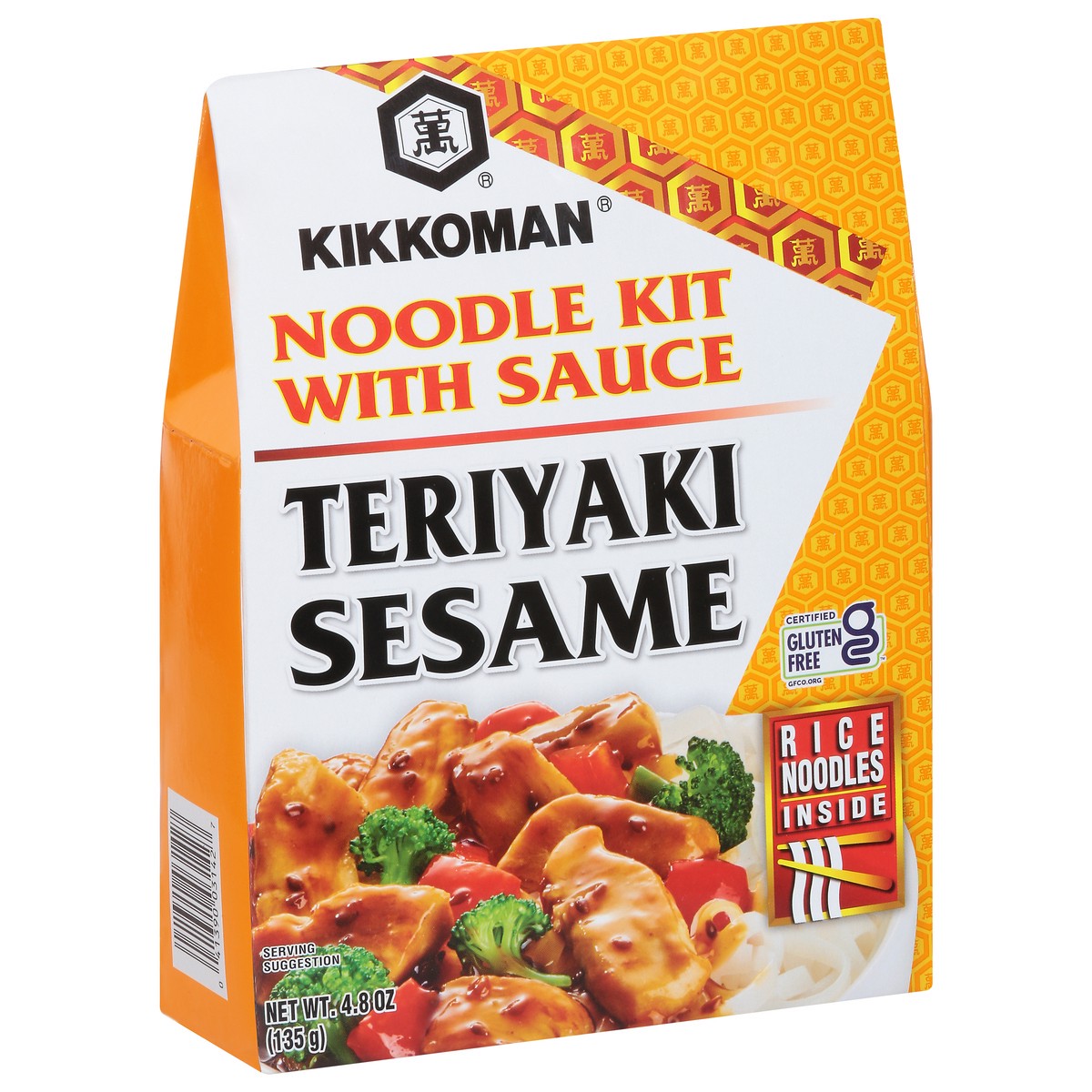 slide 9 of 11, Kikkoman Teriyaki Sesame Noodle Kit with Sauce 4.8 oz, 4.8 oz