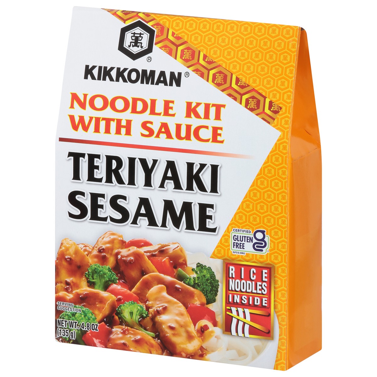 slide 6 of 11, Kikkoman Teriyaki Sesame Noodle Kit with Sauce 4.8 oz, 4.8 oz