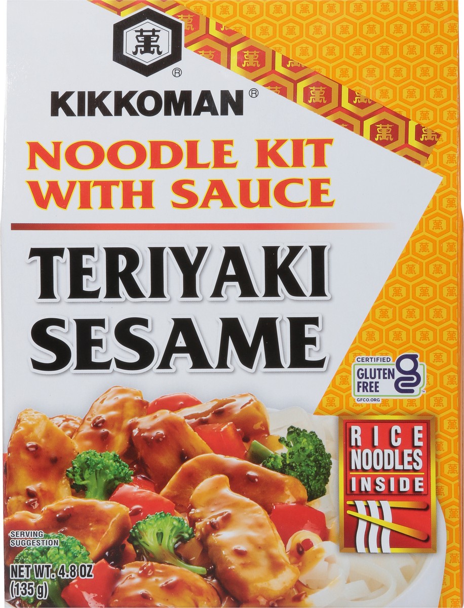 slide 3 of 11, Kikkoman Teriyaki Sesame Noodle Kit with Sauce 4.8 oz, 4.8 oz