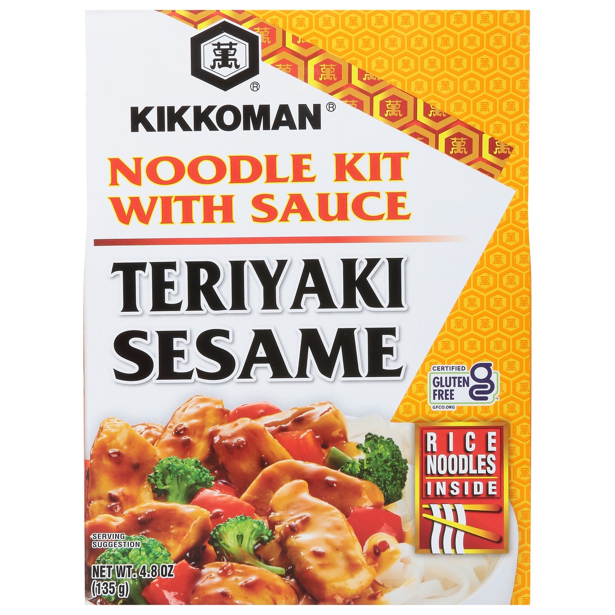 slide 10 of 11, Kikkoman Teriyaki Sesame Noodle Kit with Sauce 4.8 oz, 4.8 oz