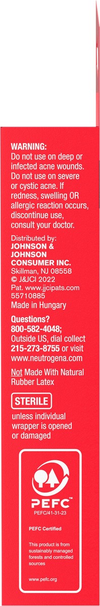 slide 2 of 7, Neutrogena Stubborn Acne Ultra-Thin Blemish Patches, Combination Pack, 24 Patches, 24 ct