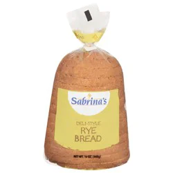 Sabrina's Deli-Style Rye Bread 16 oz