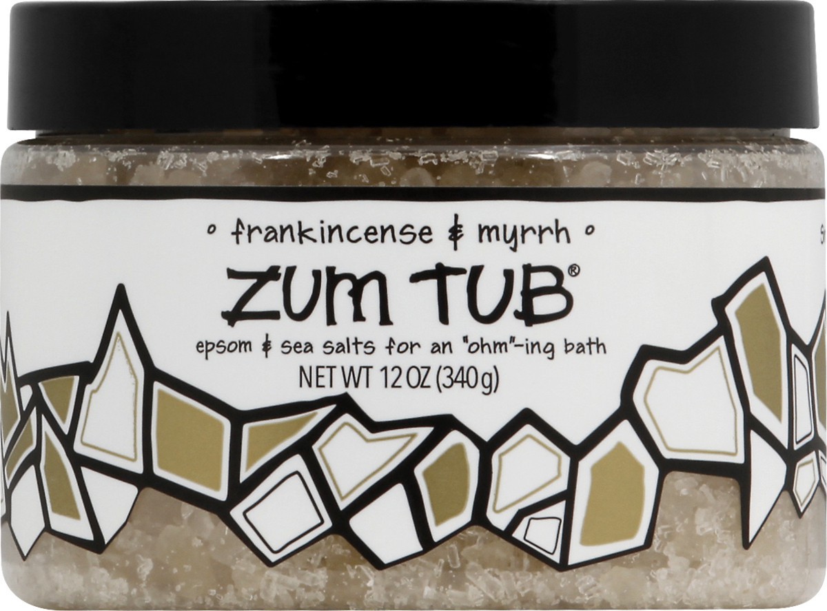 slide 6 of 10, Zum Bath Salts 12 oz, 12 oz