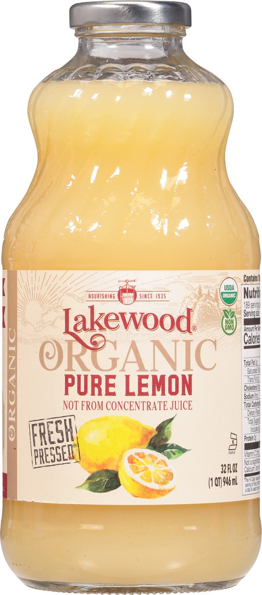 slide 12 of 13, Lakewood Organic Pure Lemon 32 fl oz, 32 fl oz