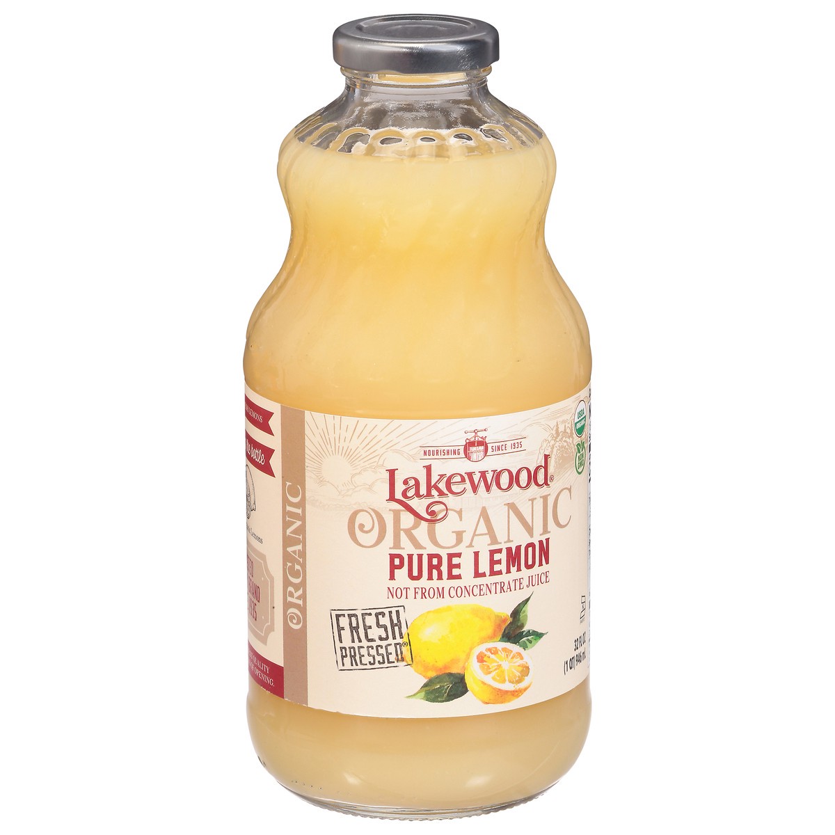 slide 9 of 13, Lakewood Organic Pure Lemon - 32 fl oz, 32 fl oz