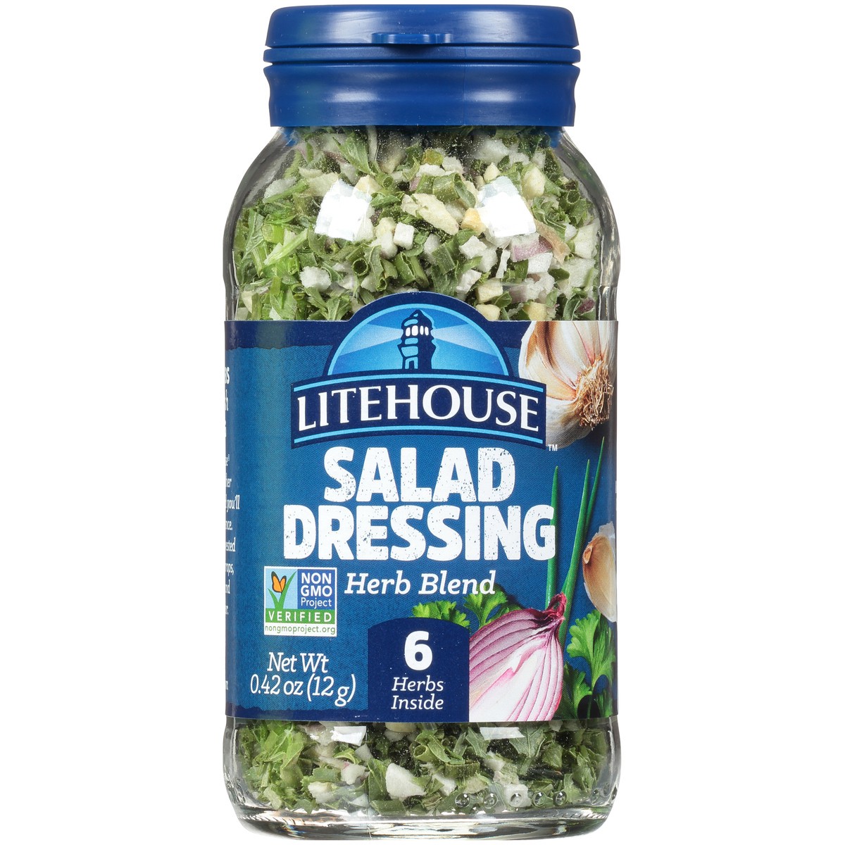 slide 2 of 7, Litehouse Salad Dressing Blend Freeze Dried Herbs 0.42 oz. Jar, 0.42 oz