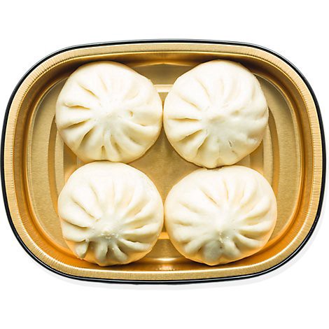slide 1 of 1, Bbq Steamed Pork Bun 4 Ct Cold - EA, 4 ct
