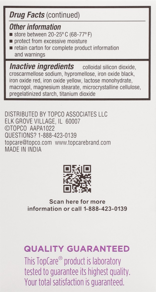 slide 10 of 17, TopCare Health 180 mg Non-Drowsy Allergy Relief 150 Tablets, 150 ct