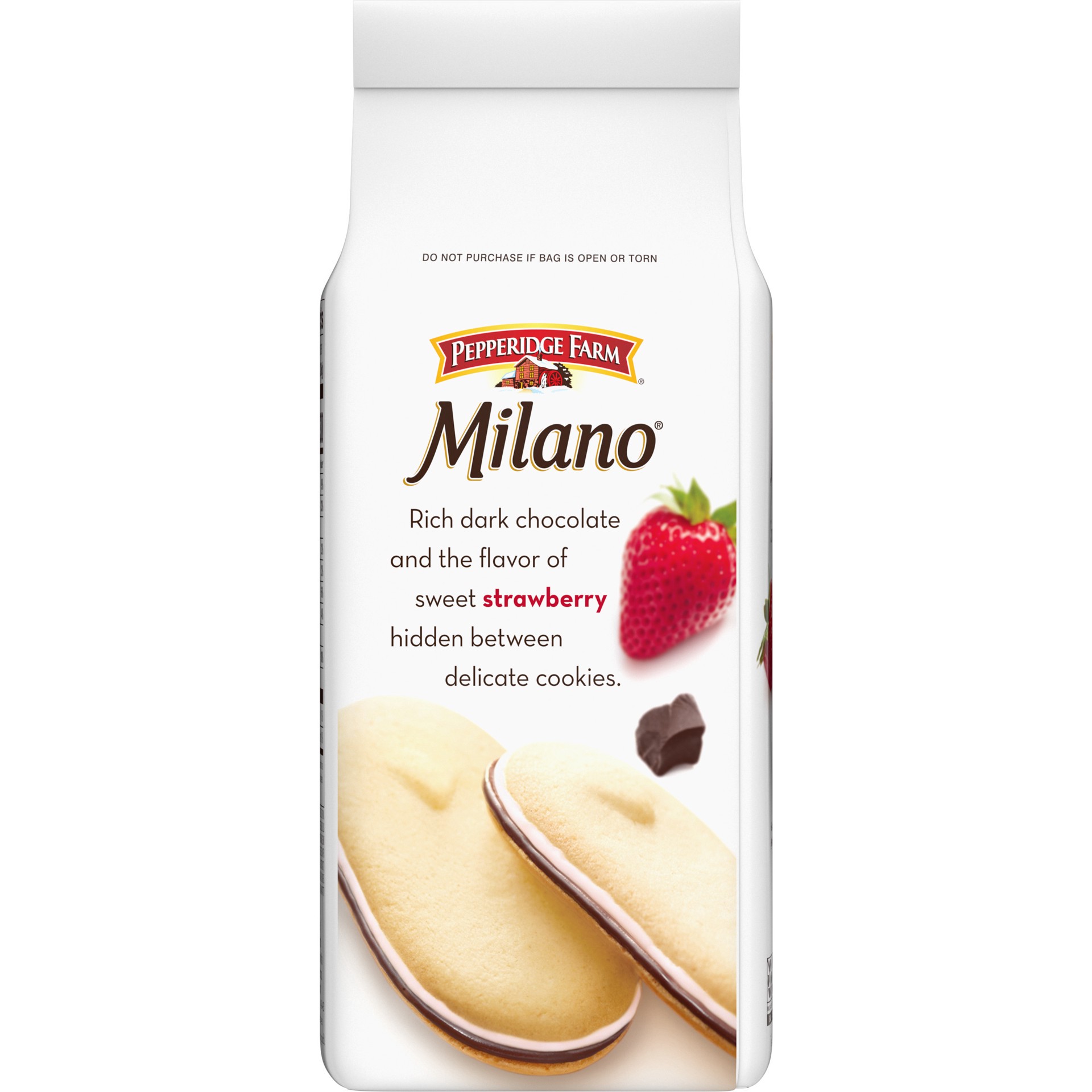 slide 4 of 5, Pepperidge Farm Milano Cookies, Chocolate Strawberry, 7 Oz Bag, 7 oz