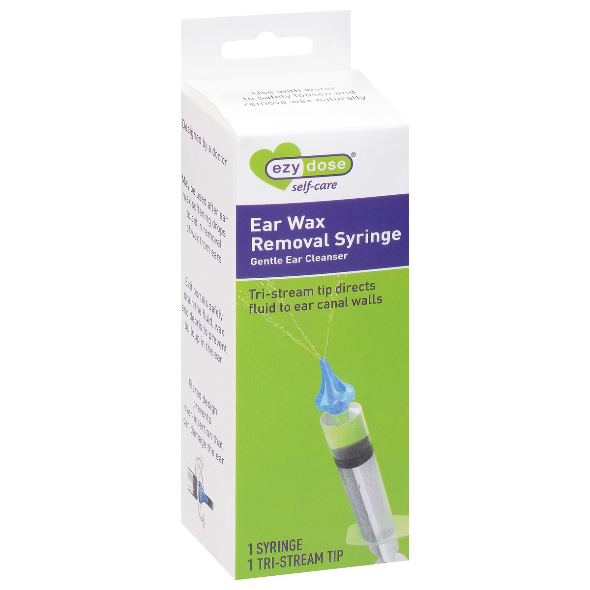 slide 5 of 9, EZY Dose Self-Care Gentle Ear Wax Removal Syringe Ear Cleanser 1 ea, 1 ct
