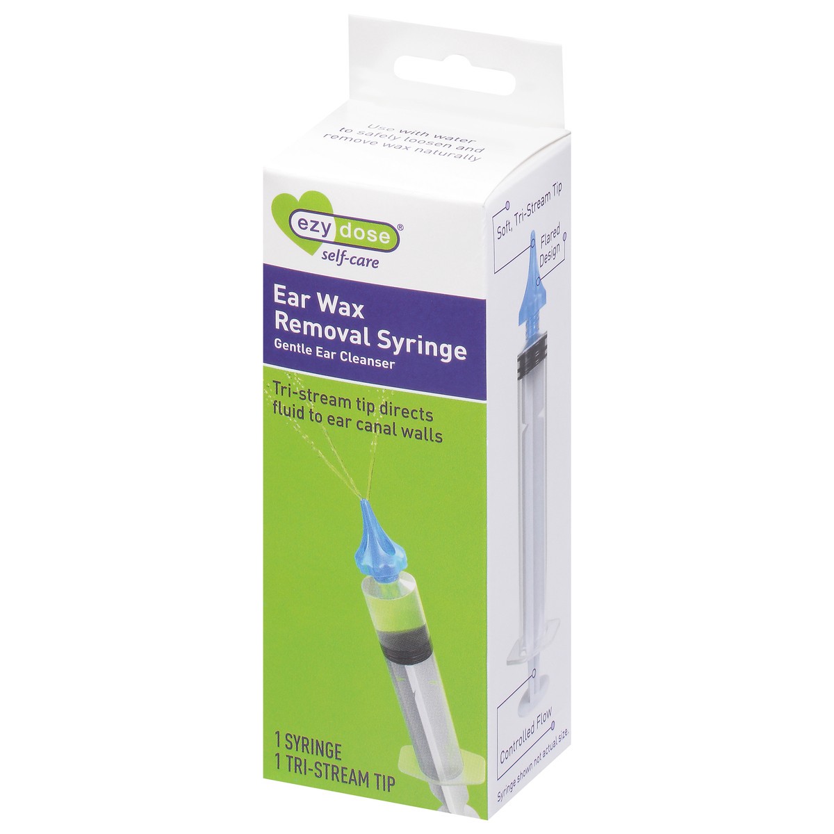 slide 7 of 9, EZY Dose Self-Care Gentle Ear Wax Removal Syringe Ear Cleanser 1 ea, 1 ct