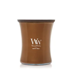 Woodwick Precious Metals Collection Marine Amber 9.7 Oz.