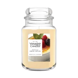 Yankee Candle YC LG JAR VANILLA CREME BRULEE 22OZ