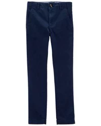 Oshkosh Kid Slim Tapered Chino Pants Navy Size 7