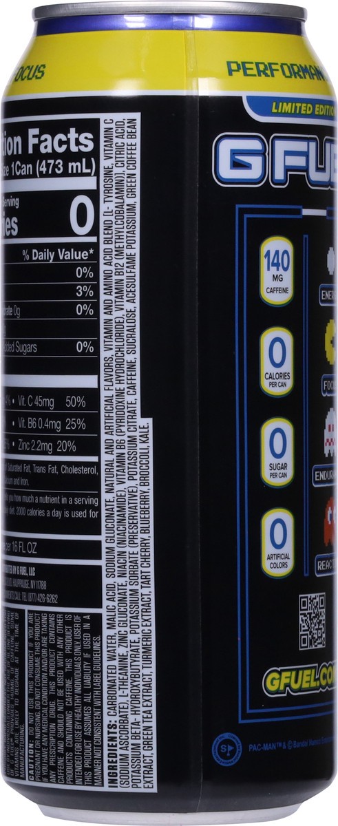 slide 10 of 13, G FUEL Power Pellet Cherry Lollipop Energy Drink - 16 fl oz, 16 fl oz
