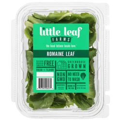 Little Leaf Farms Romaine Leaf Lettuce 4 oz