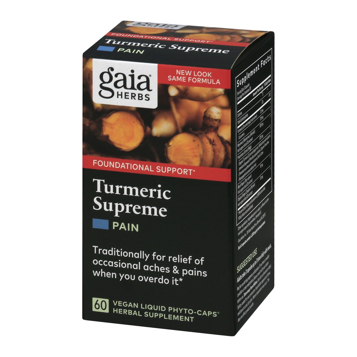 slide 8 of 13, Gaia Herbs Turmeric Supreme 60 ea, 60 ct