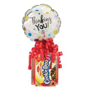 slide 1 of 1, KELLI'S Chocolate Chip Cookie Dough Theatre Box With Balloon, 13.28 Oz, 13.28 oz