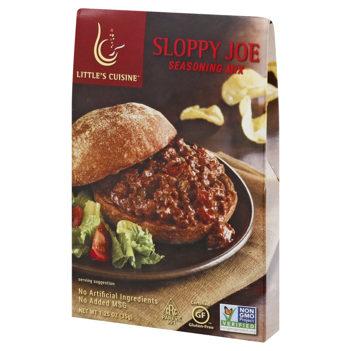 slide 10 of 13, Little's Cuisine Sloppy Joe Seasoning Mix 1.25 oz, 1.25 oz