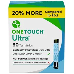 OneTouch Ultra Test Strips - 30 ct