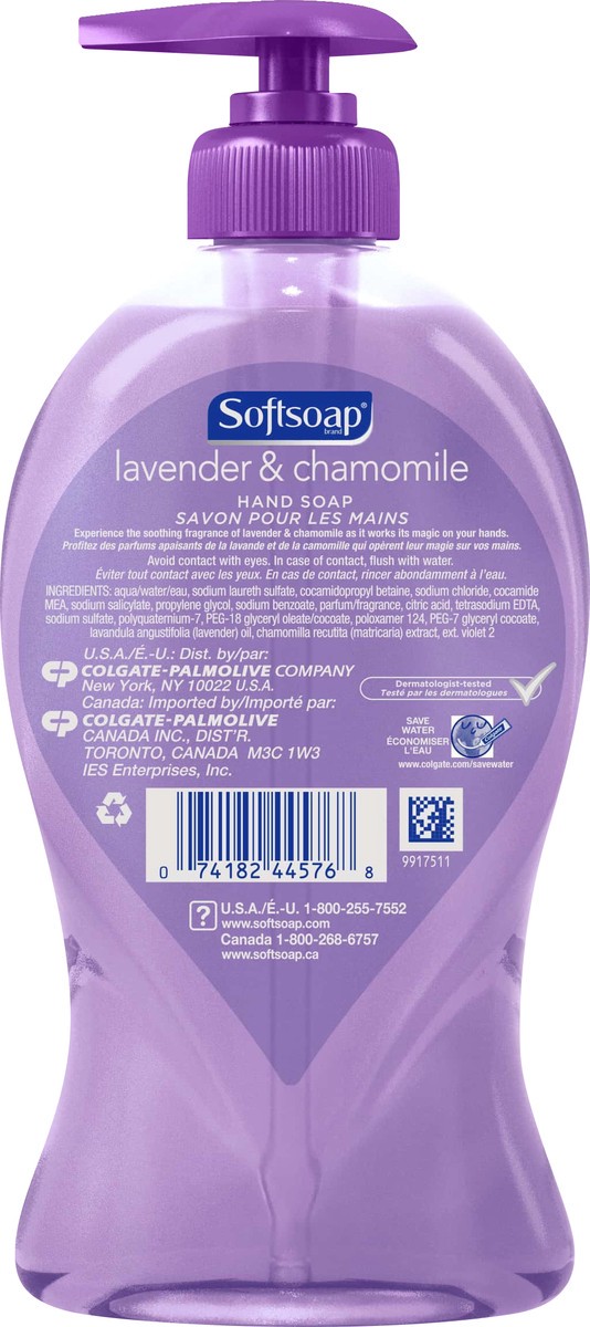 slide 4 of 4, Softsoap Lavender & Chamomile Hand Soap 11.25 oz, 11.25 oz