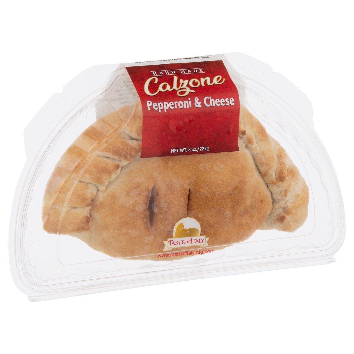 slide 2 of 9, Taste Of Italy Pepperoni & Cheese Calzone, 8 oz