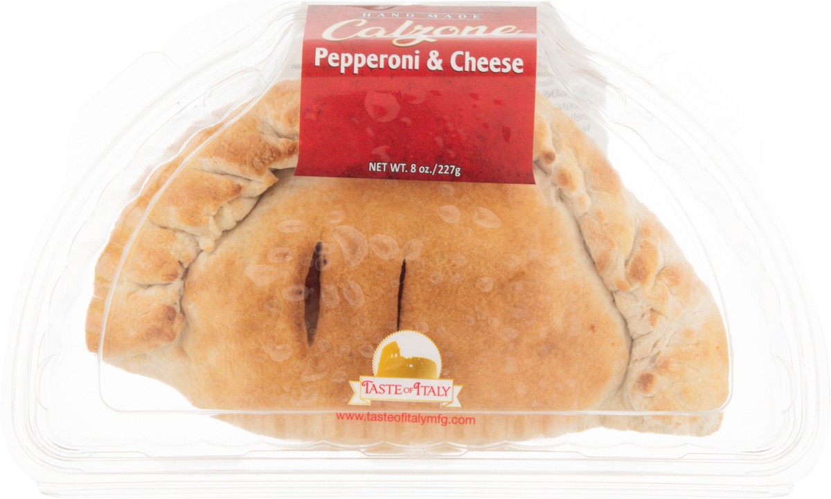 slide 6 of 9, Taste Of Italy Pepperoni & Cheese Calzone, 8 oz
