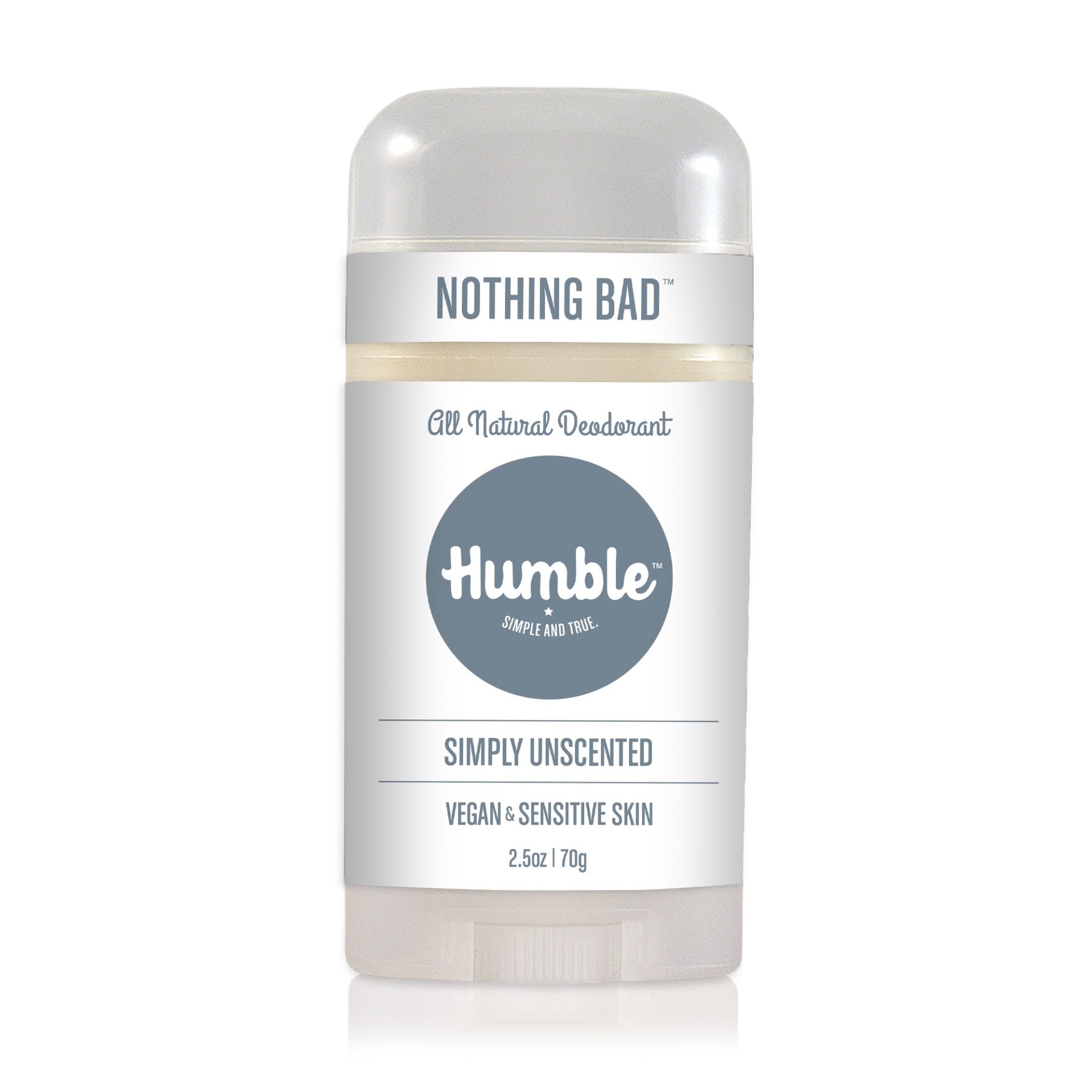 slide 1 of 1, Humble Brands Vegan Simply Unscented, 2.5 oz