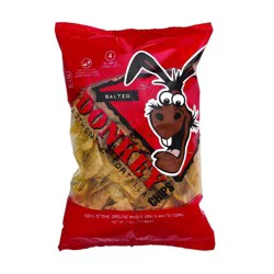 Donkey Brands Salted Authentic Tortilla Chips 11 oz