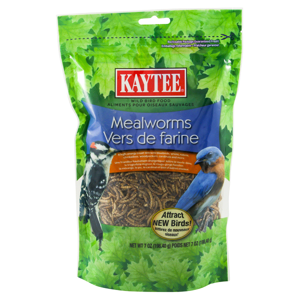 slide 1 of 2, Kaytee Mealworm Pouch, 7 oz