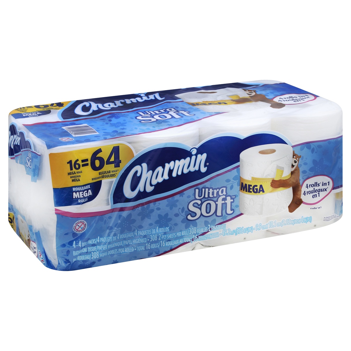 slide 1 of 1, Charmin Bathroom Tissue 16 ea, 16 ct