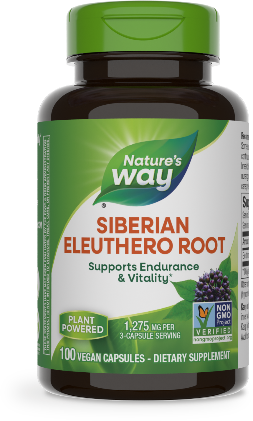 slide 1 of 3, Nature's Way Siberian Eleuthero, 100 ct