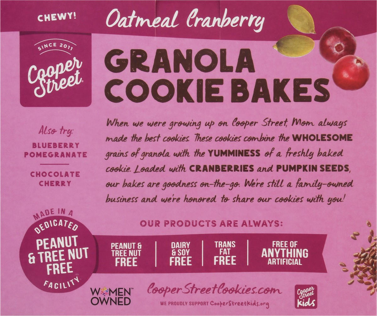 slide 11 of 13, Cooper Street Cookies Oatmeal Cranberry Granola Cookie Bakes 6 ea, 6 ct