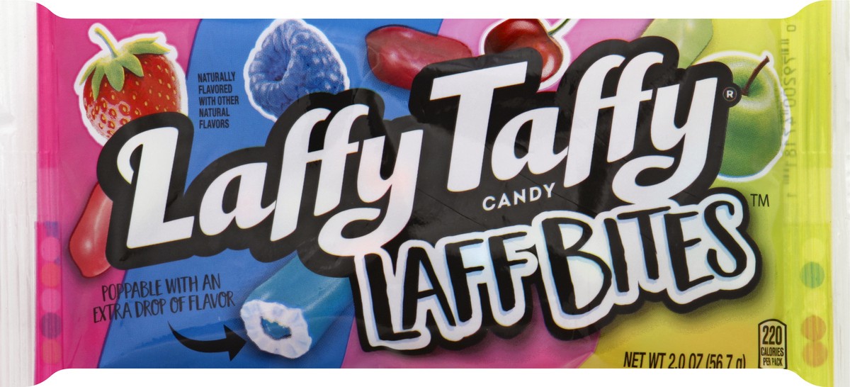 slide 2 of 7, Laffy Taffy Laff Bites Candy 2 oz, 2 oz