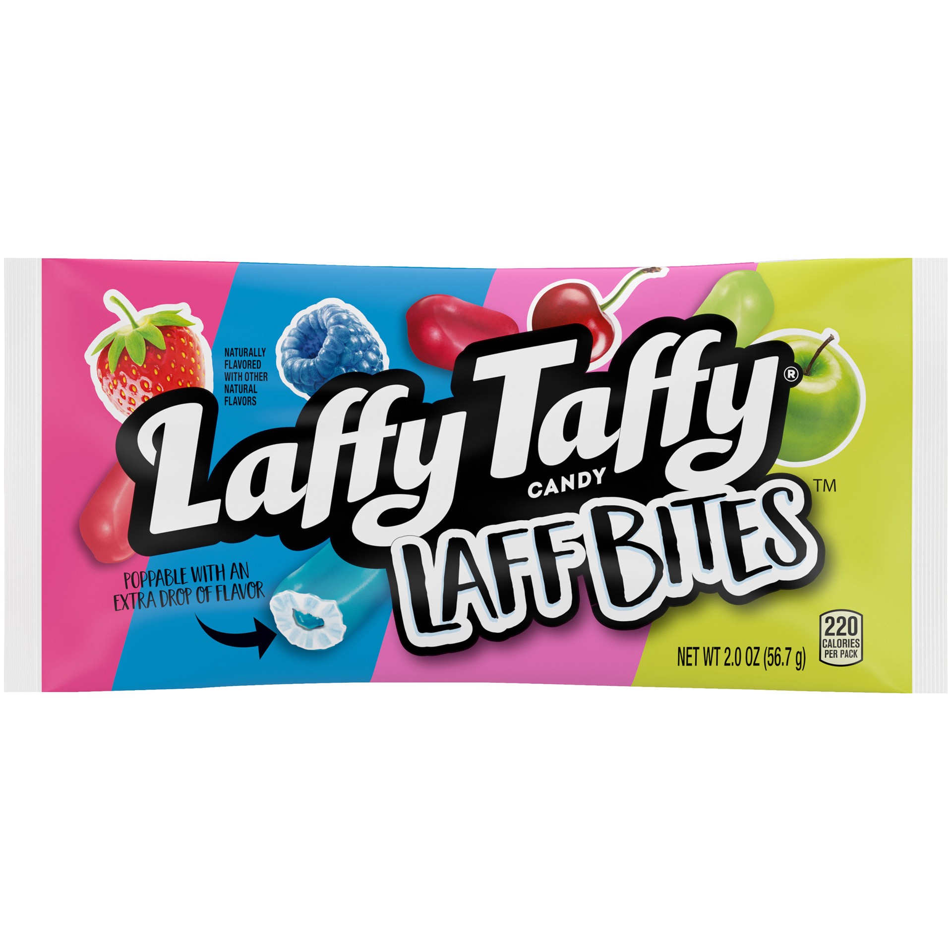 slide 1 of 7, Laffy Taffy Laff Bites Candy 2 oz, 2 oz