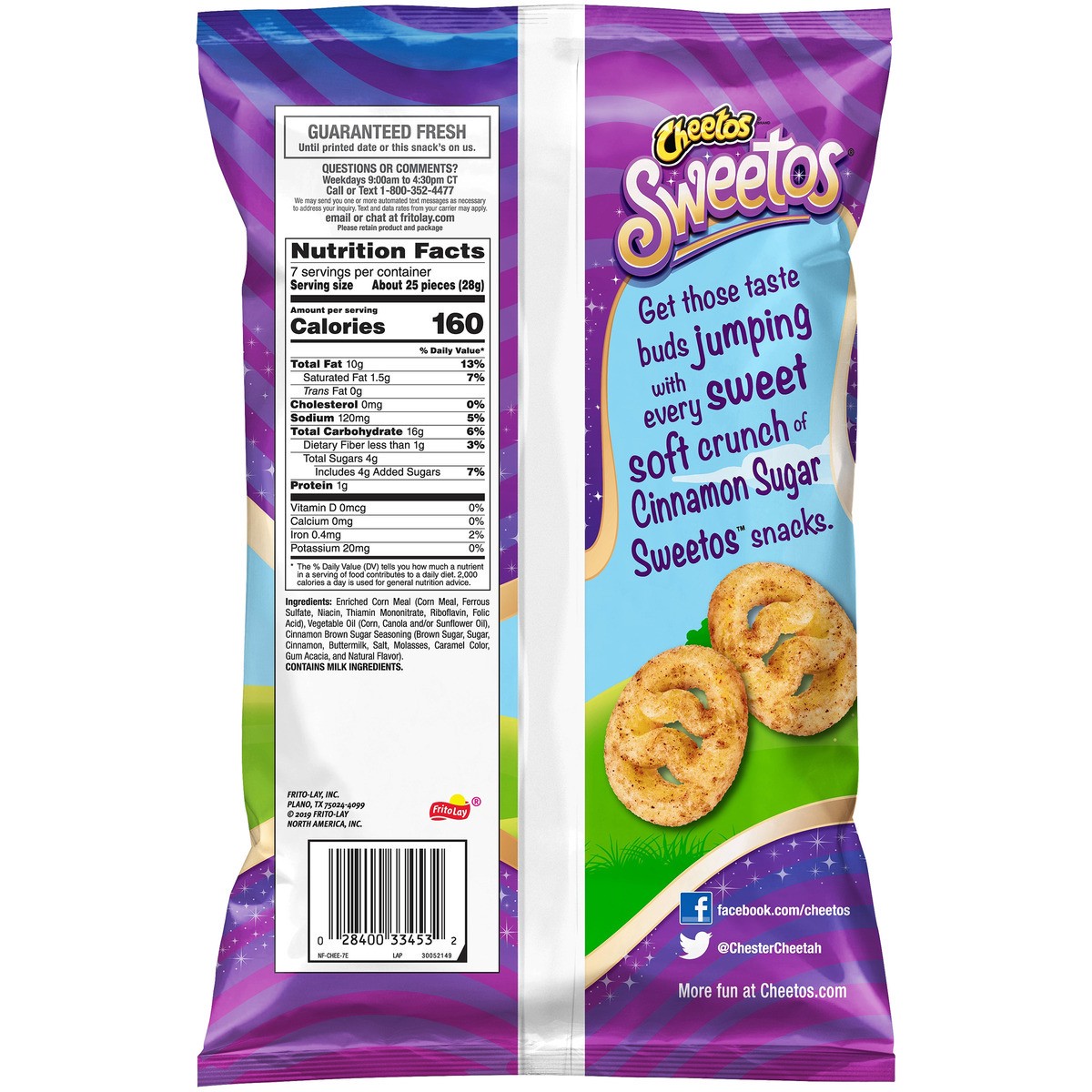 slide 2 of 4, Cheetos® sweetos cinnamon eggs, 7 oz