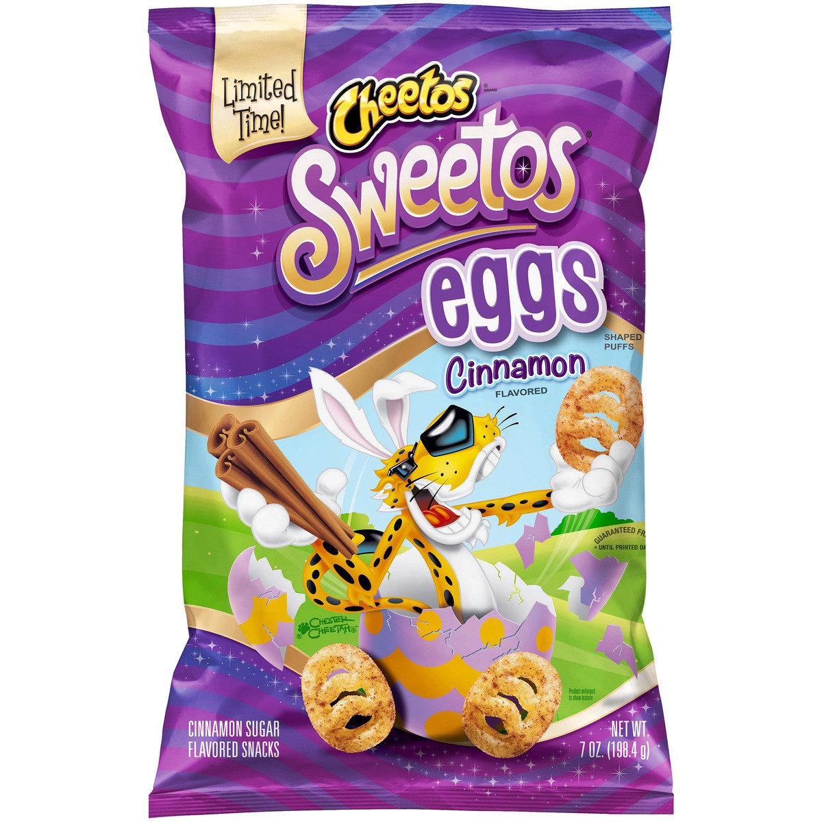 slide 3 of 4, Cheetos® sweetos cinnamon eggs, 7 oz