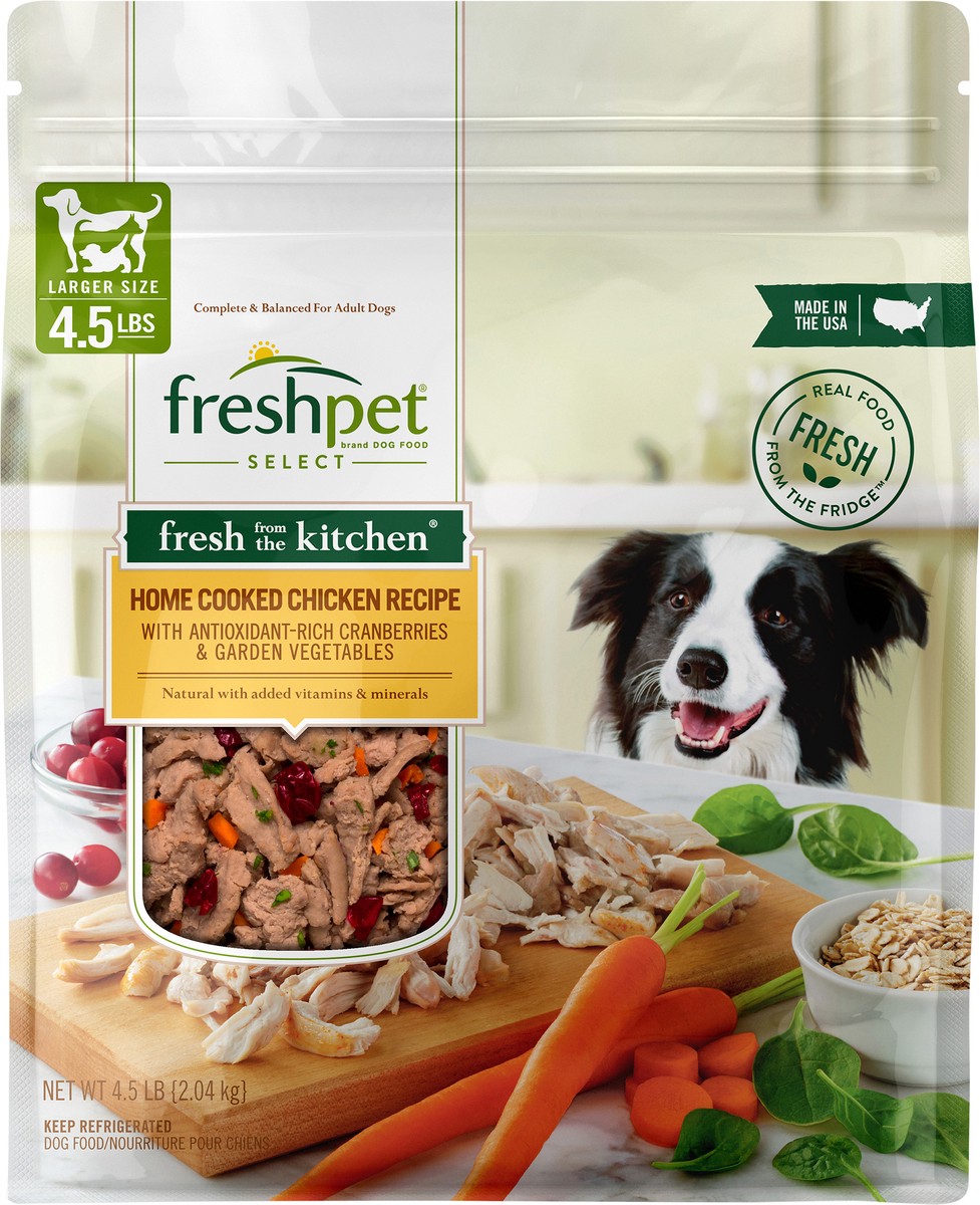 slide 3 of 6, Freshpet Chicken Wet Dog Food, 4.5 lb