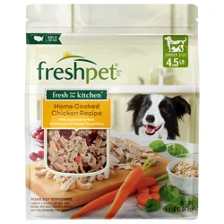 Freshpet Fresh From the Kitchen, Healthy & Natural Dog Food, Chicken Recipe, 4.5lb