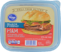 slide 1 of 1, Kroger Deli Thin Sliced Black Forest Ham, 9 oz