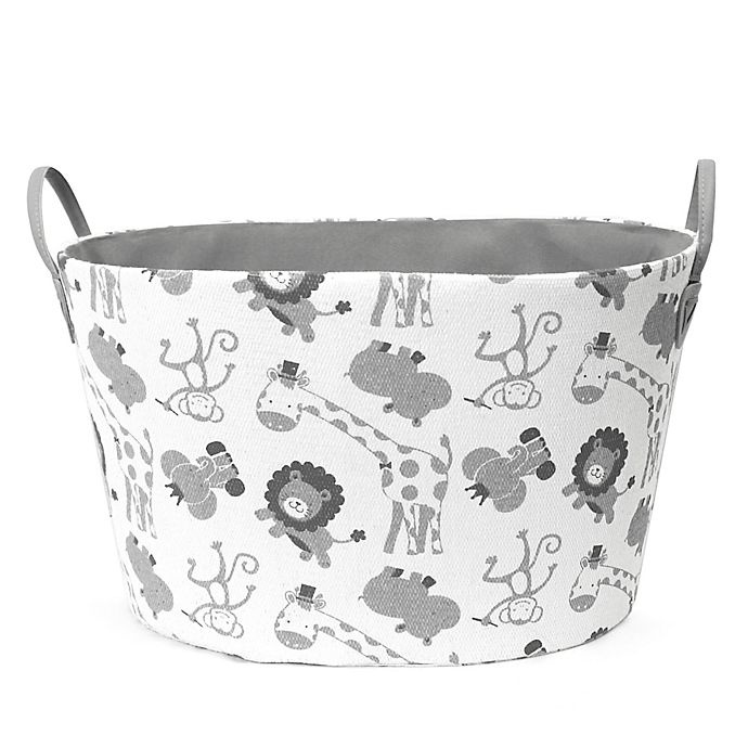 slide 1 of 2, Taylor Madison Designs Safari Oval Storage Bin, 1 ct