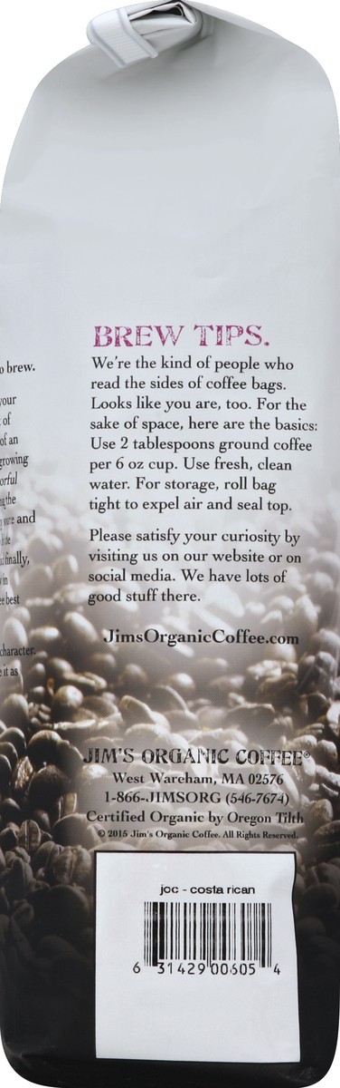 slide 4 of 5, Jim's Organic Coffee Coffee - 12 oz, 12 oz