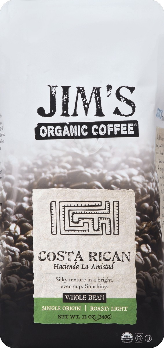 slide 1 of 5, Jim's Organic Coffee Coffee - 12 oz, 12 oz