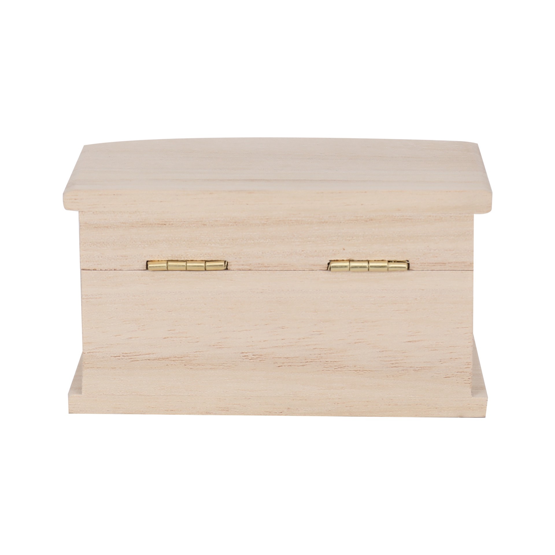 slide 4 of 4, 3.5" Wood Trinket Box By Make Market, 3.74 in x 2.24 in x 2.13 in