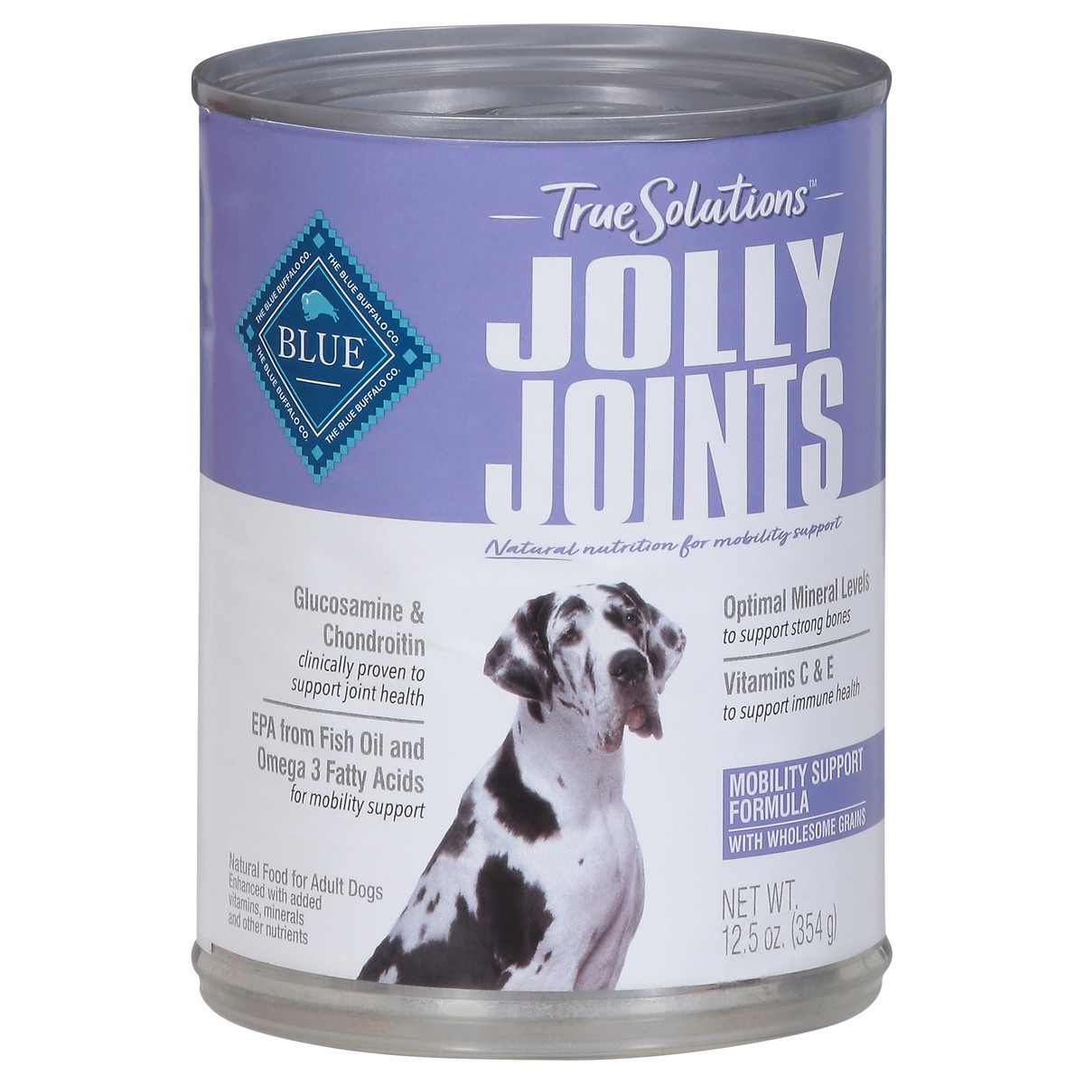 slide 1 of 9, Blue Buffalo Blue True Solutions Natural Adult Jolly Joints Food for Dogs 12.5 oz, 12.5 oz