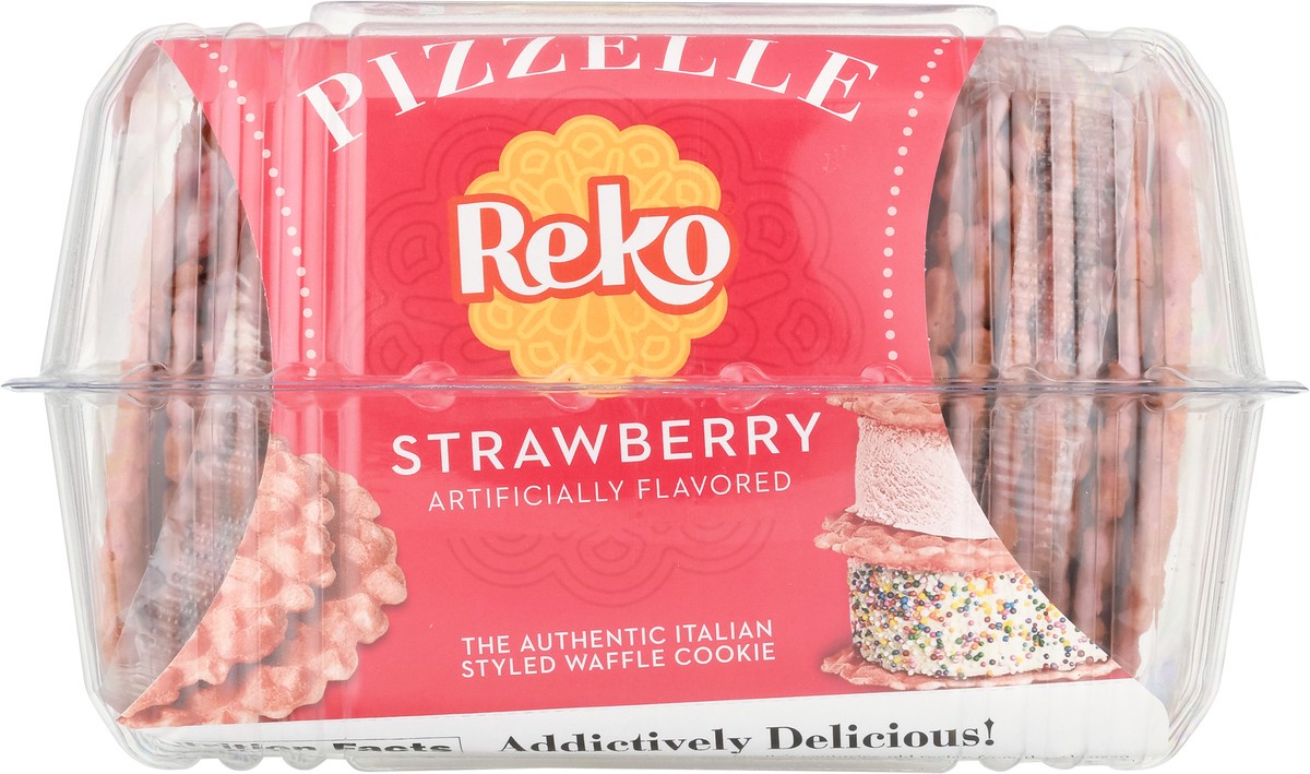 slide 8 of 14, Reko Strawberry Pizzelle Waffle Cookies- 5.25 oz, 5.25 oz